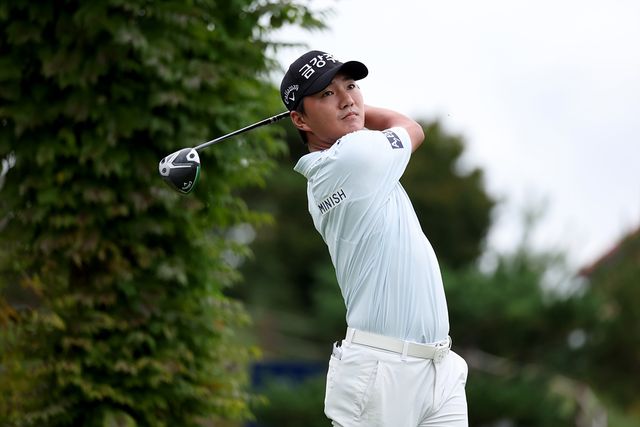 옥태훈의 경기 모습. 