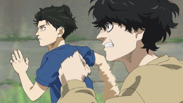 애니메이션 '100미터.' 속 장면