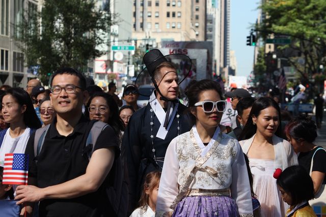 뉴욕 맨해튼 한복판서 '코리안 퍼레이드'