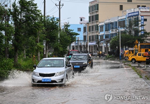 중국 태풍 마트모 피해 