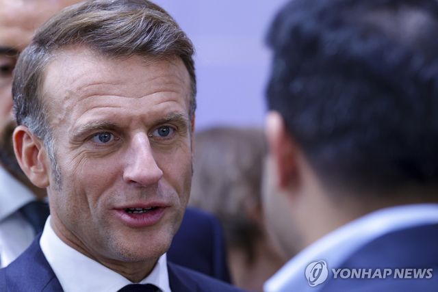 에마뉘엘 마크롱 프랑스 대통령 