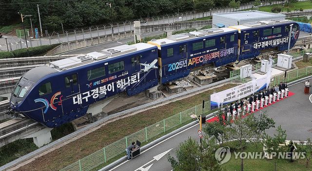 APEC 정상회의 성공개최 기원 '대구·경북 APEC 열차'