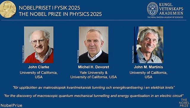 노벨물리학상에 '새로운 규모의 양자역학 연구' 3인