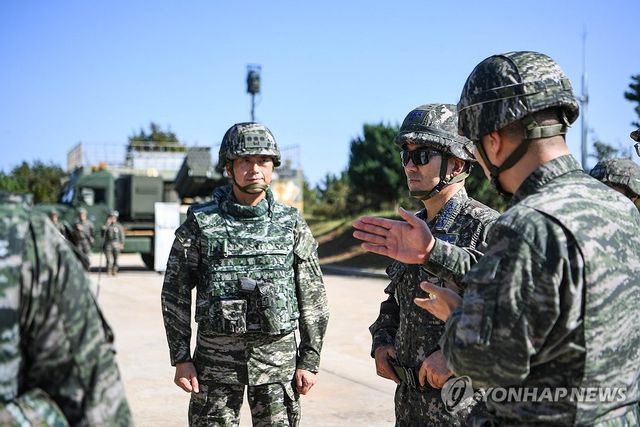 합참, 해병 연평부대 및 해군 전진기지대 대비태세 현장점검