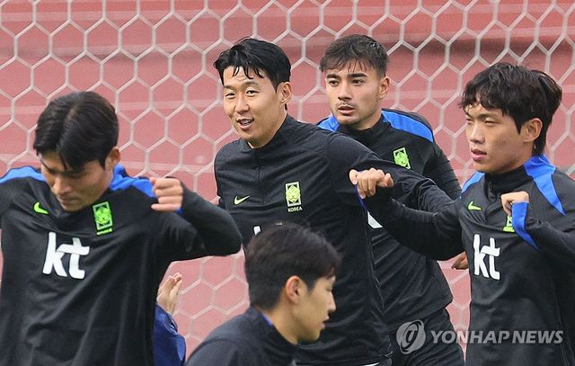 '흥민이형 따라서 하나둘 하나둘'