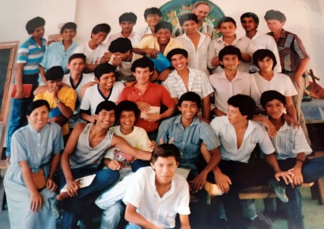 김용숙 씨와 교리 교사들