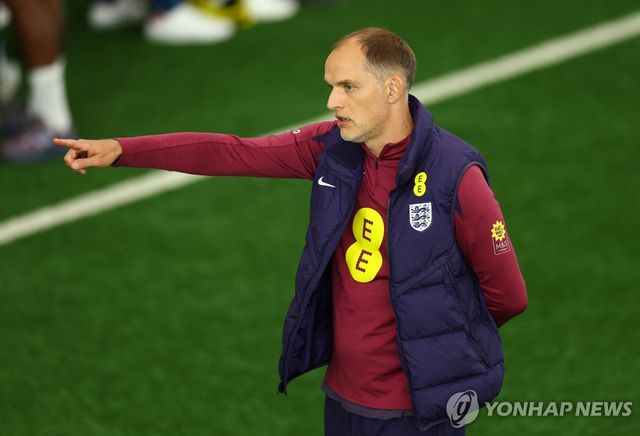 토마스 투헬 잉글랜드 축구대표팀 감독.