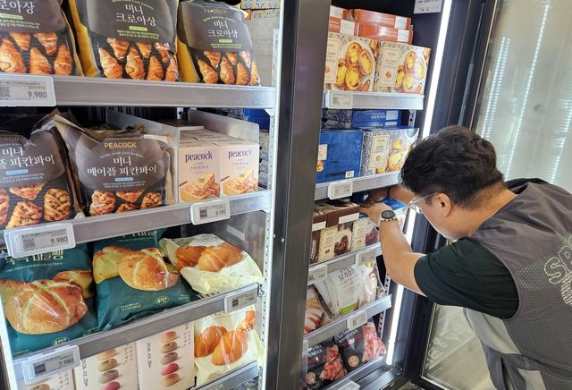 이마트 PB브랜드 피코크 냉동 생지와 빵