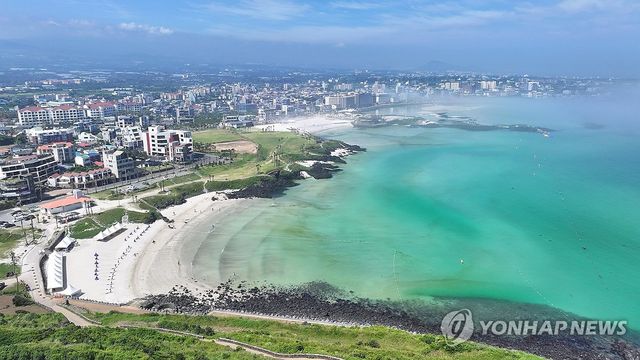 함덕해수욕장의 여름