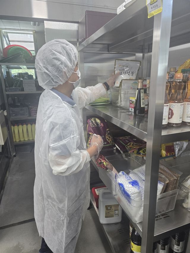 학교·유치원 급식 합동점검