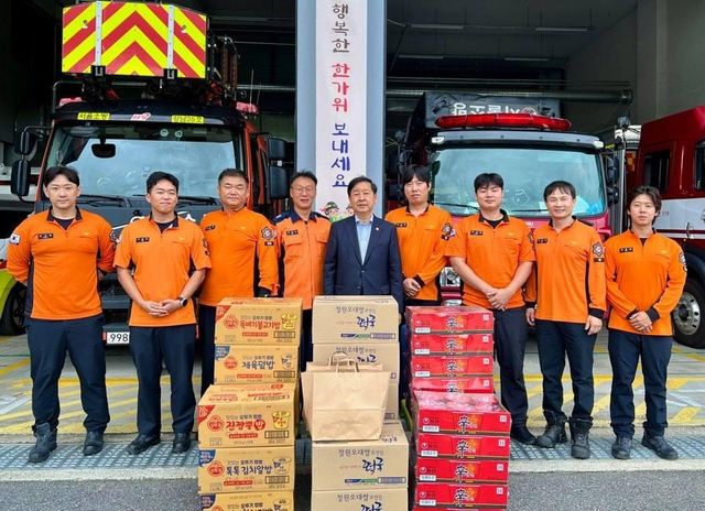 세곡119안전센터 방문한 구윤철 부총리