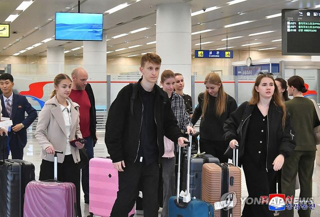 러시아 문화성 대표단 방북