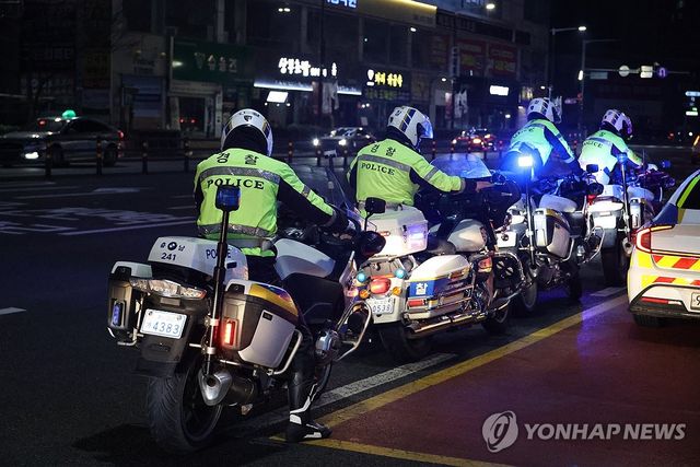 삼일절 천안 폭주족 단속