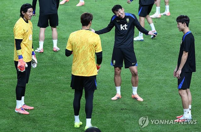 장난기 넘치는 손흥민