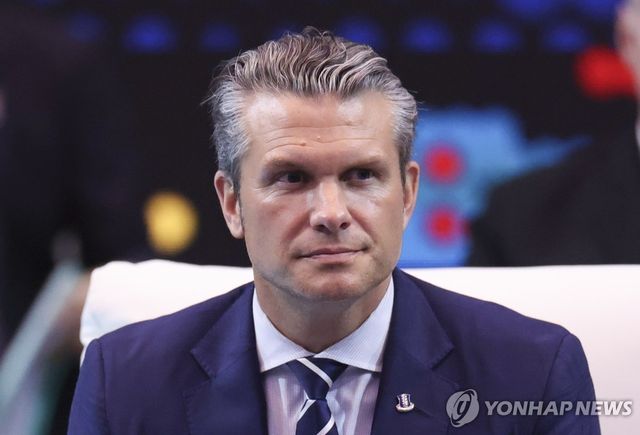 헤그세스 미국 국방부 장관