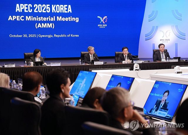 APEC 합동각료회의(AMM) 본회의 개회