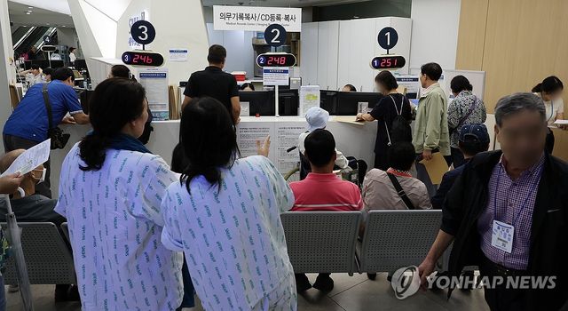 북적이는 서울대병원