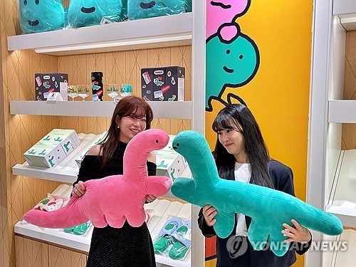 롯데백화점 인천점, 초록공룡 '조구만' 팝업행사 진행