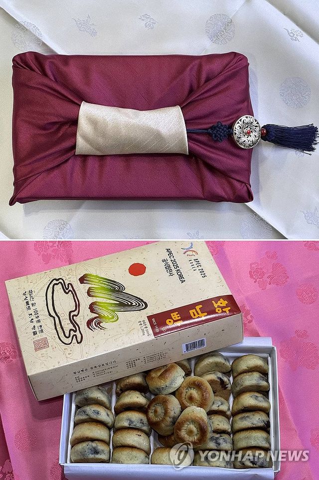 시진핑 중국 국가주석과 대표단에 보낸 황남빵