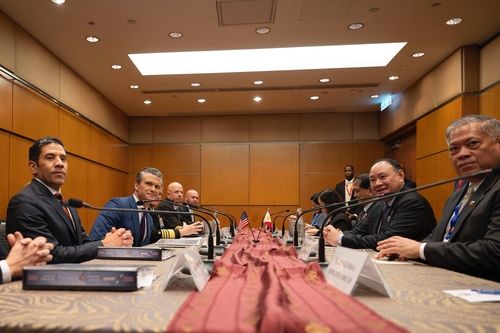 美·필리핀 국방장관 회담