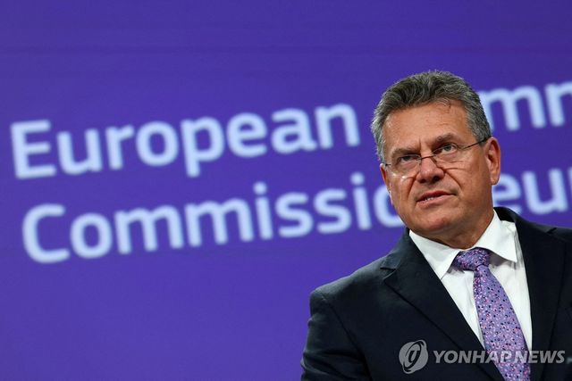 셰프초비치 EU 무역 집행위원