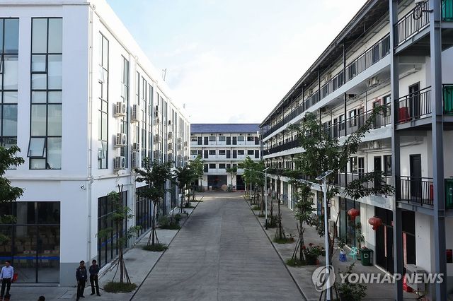 캄보디아 범죄단지 '태자단지' 모습