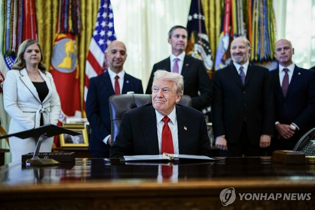 도널드 트럼프 미국 대통령