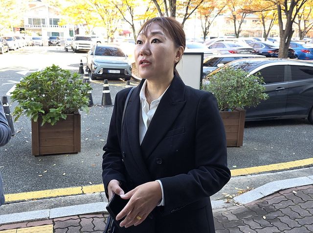 '명태균 의혹' 폭로 강혜경 증인 출석