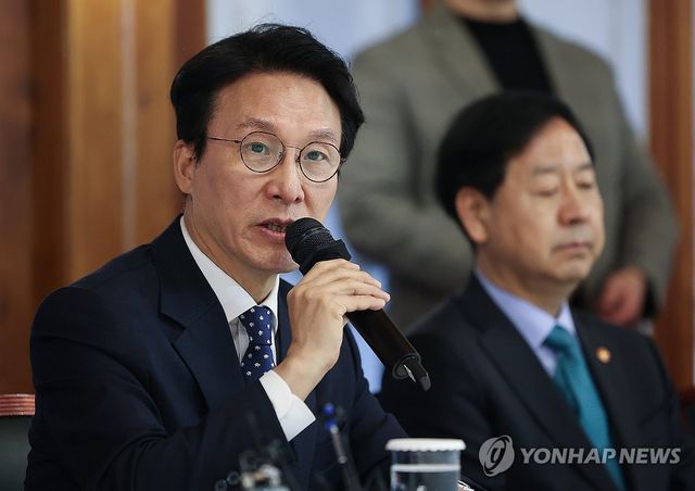 고위당정협의회 발언하는 김민석 총리