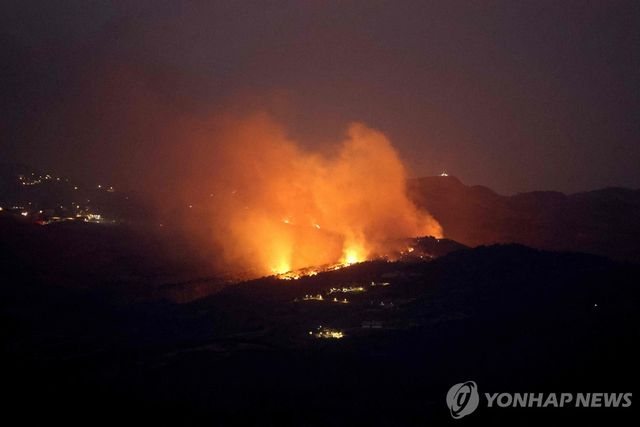 이스라엘, 레바논 공습