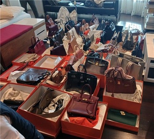 세금은 안 내고 쌓아둔 에르메스 가방