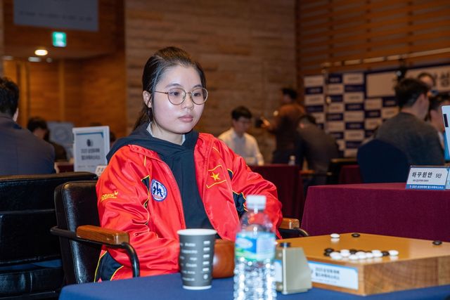 2025 삼성화재배에 유일한 아마추어로 출전한 하꾸윈안 