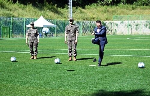 국군구리병원 축구장 시민 개방