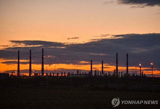 러시아 오렌부르크주 가스 시설