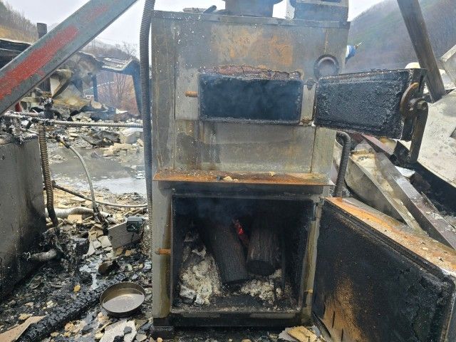 화목 보일러 화재