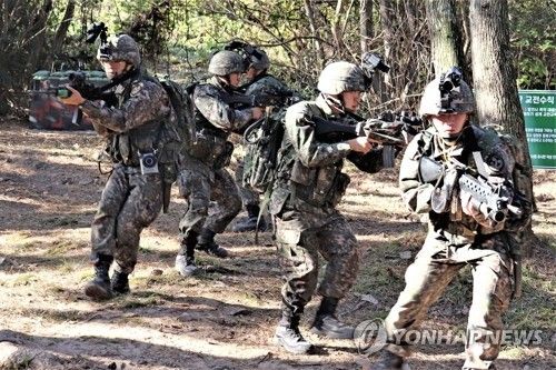 육군 '대침투 종합훈련' 모습