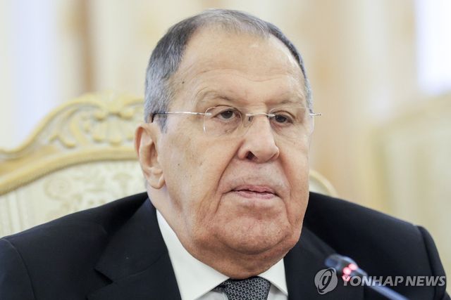 세르게이 라브로프 러시아 외무장관