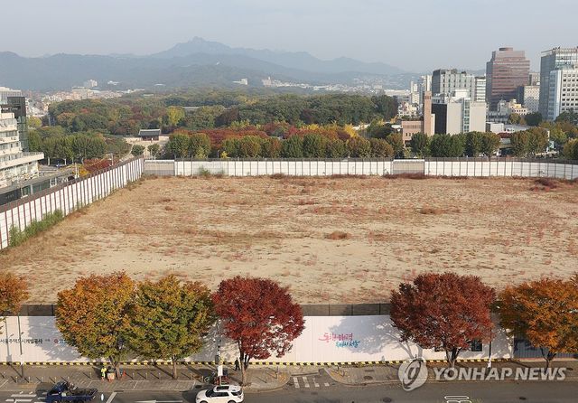 종묘 앞, 세운4구역 모습