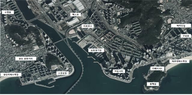 부산해상관광택시 운항구역