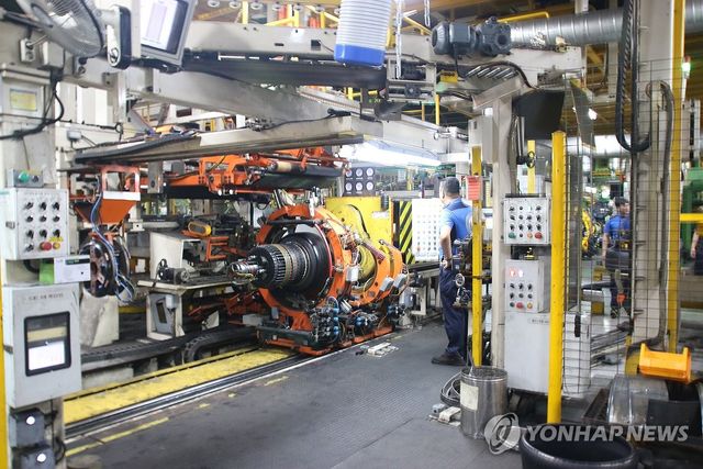 시범가동 돌입한 금호타이어 광주공장