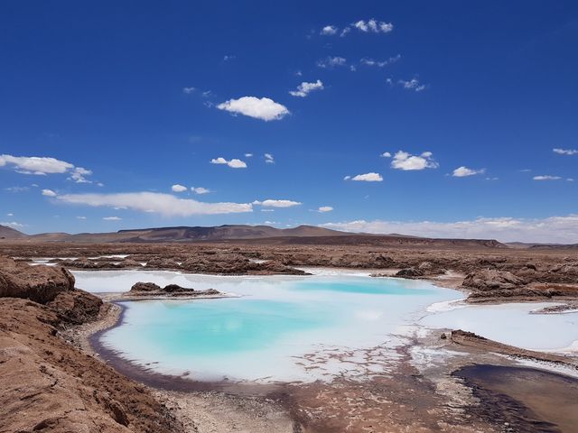 아르헨티나 옴브레 무에르토 리튬 염호