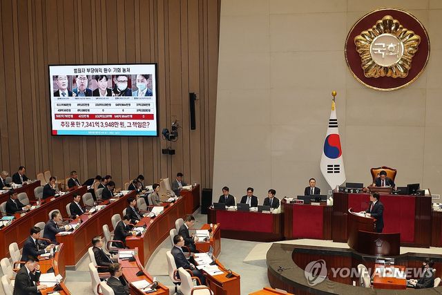 예결위 회의에서도 항소 포기 관련 질의