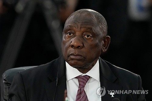 시릴 라마포사 남아프리카공화국 대통령
