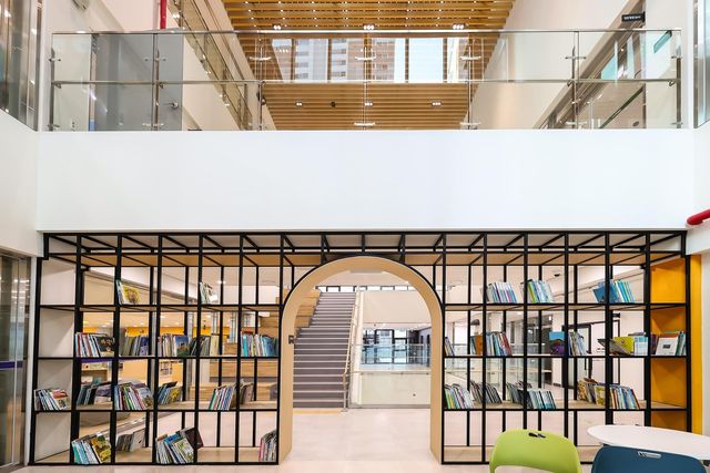 구로문화누리도서관 내부