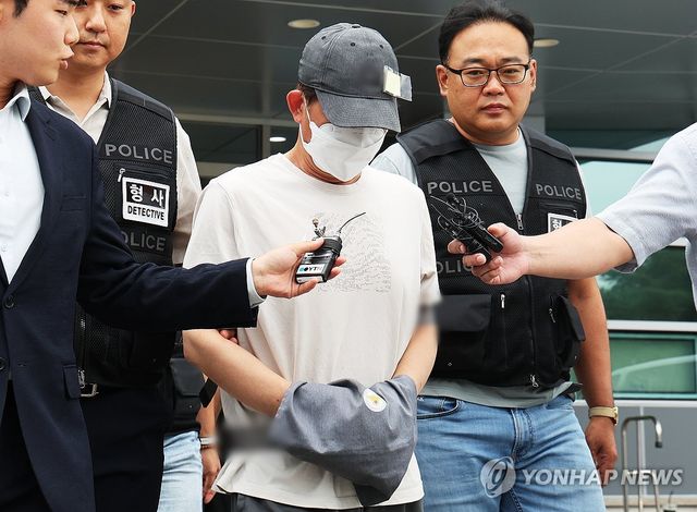 용인동부경찰서 나오는 20대 틱토커 살해 의혹 A씨