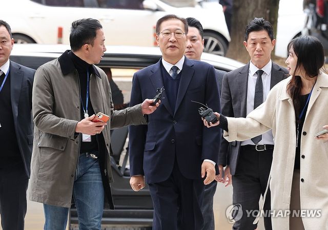 박성재 영장심사 출석