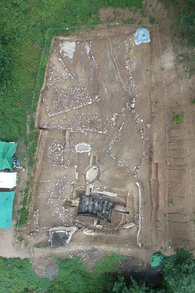 2021년 1차 발굴 조사 당시 모습 