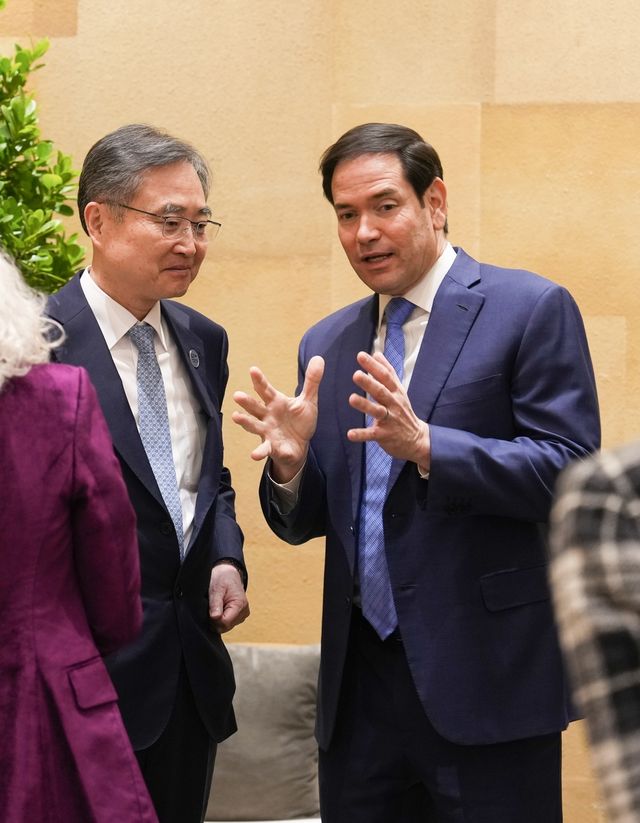 조현 장관과 루비오 장관