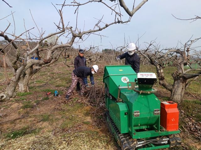 영농부산물 파쇄 