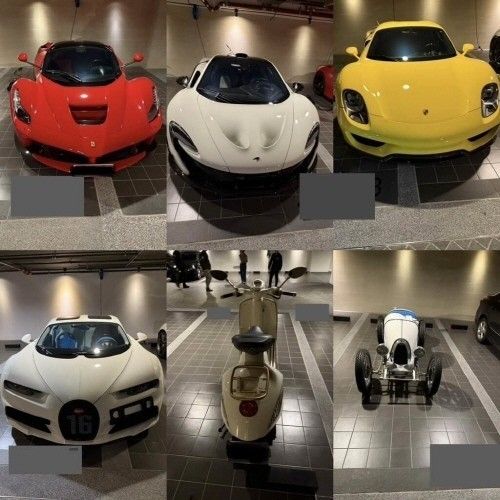 대만 당국이 프린스그룹과 관련해 압수한 물품